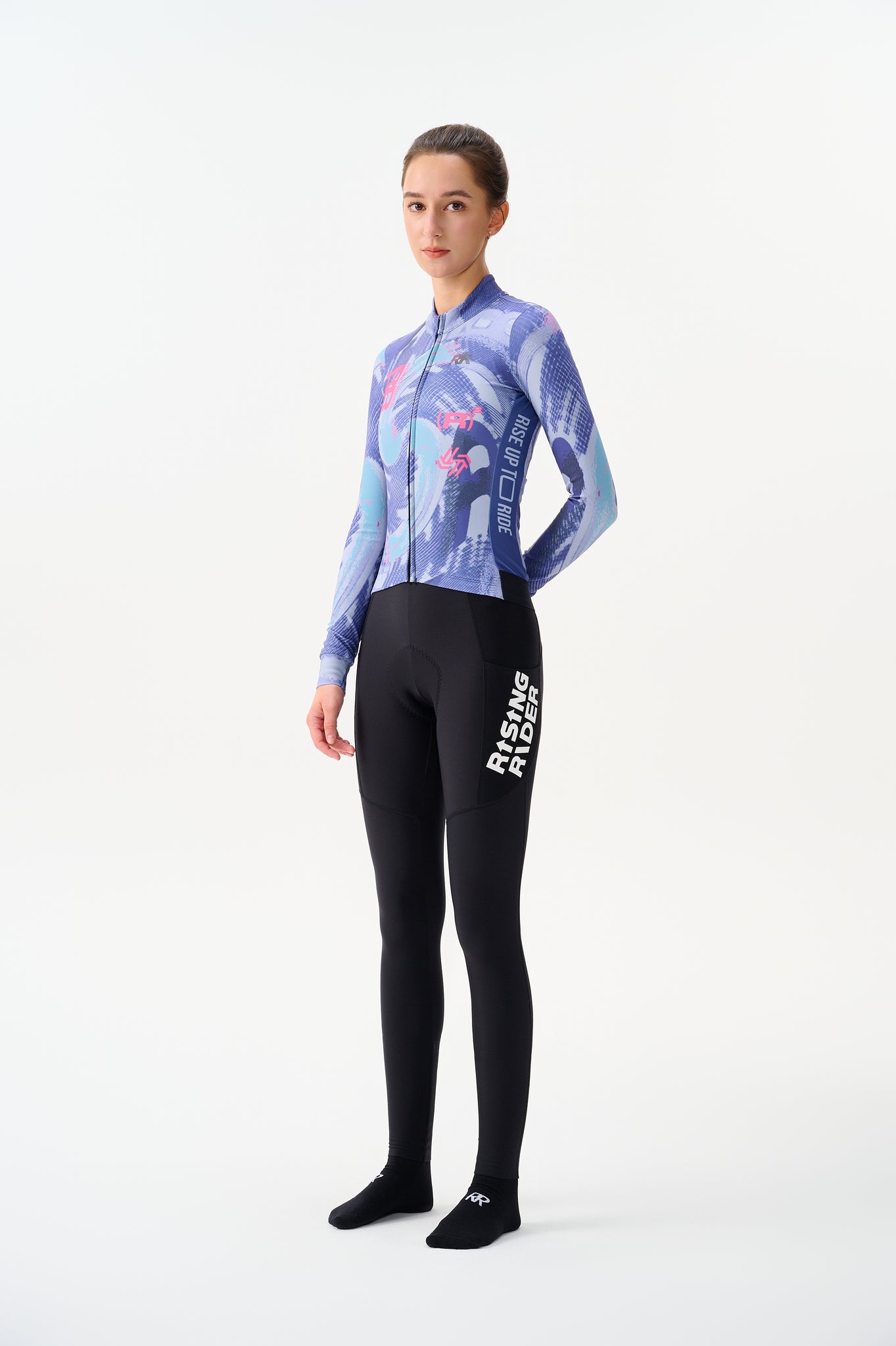 Women's Eternal Spin Thermal Jersey (Purple - 3 Colors)