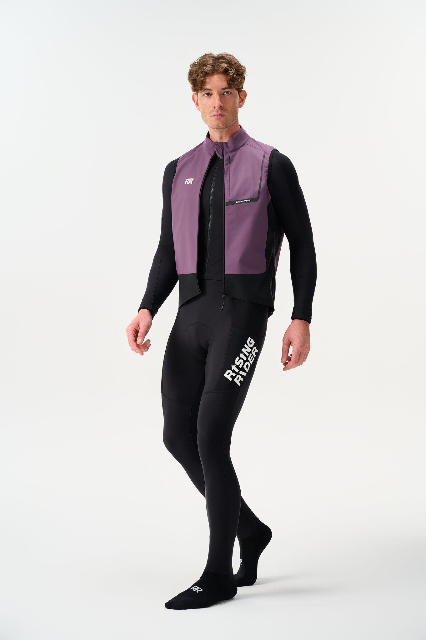 Men's Windproof Gilet (Midnight Purple - 3 Colors)