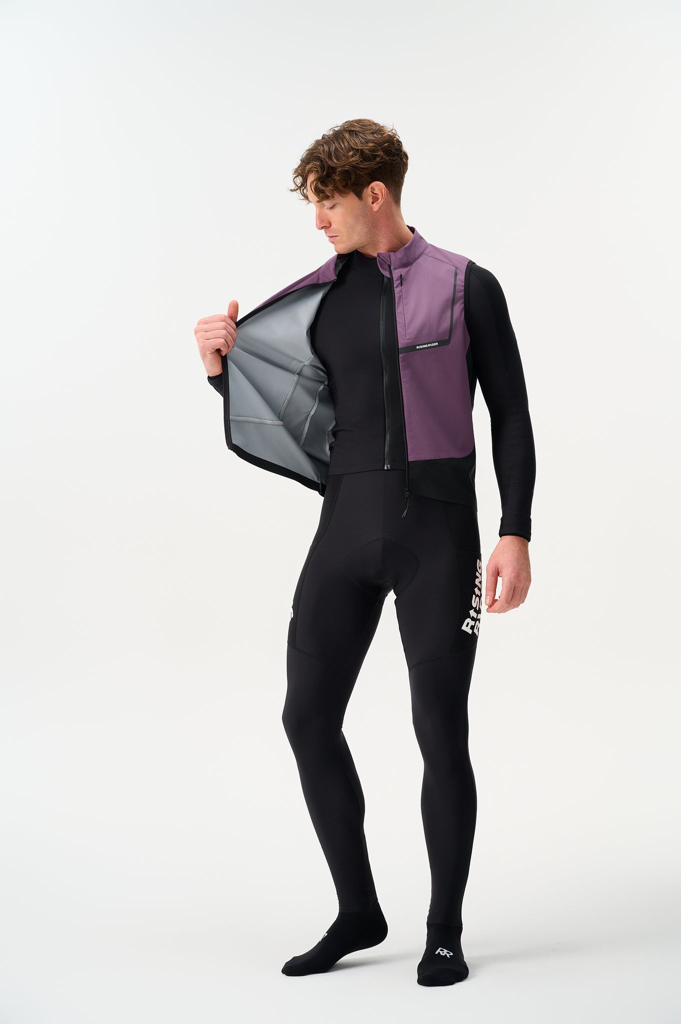 Men's Windproof Gilet (Midnight Purple - 3 Colors)