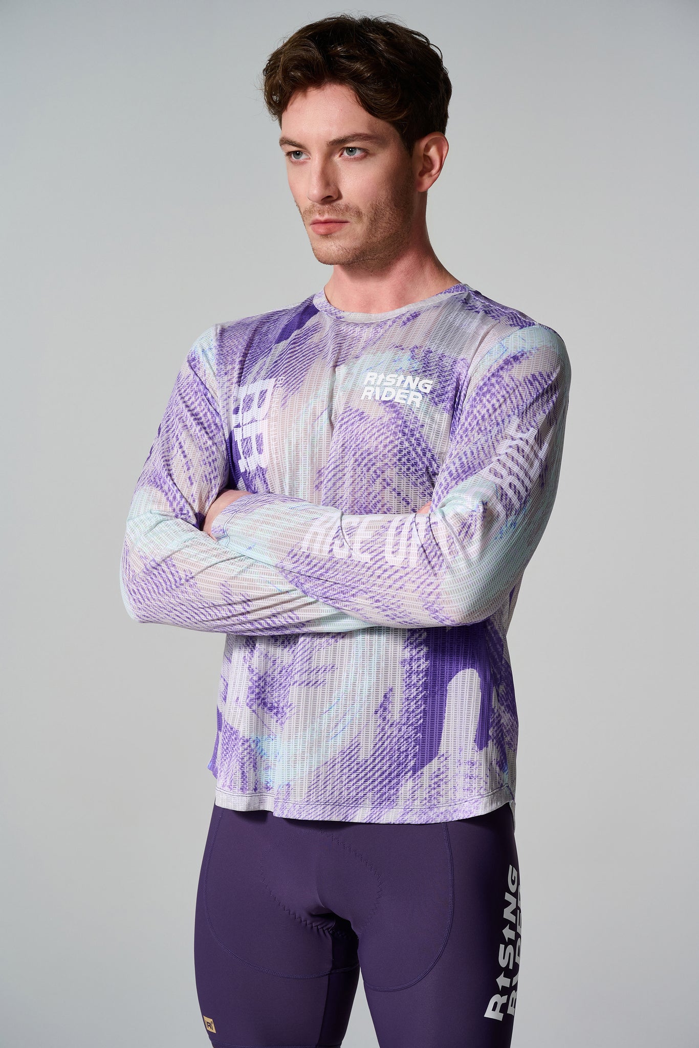 Men's Long Sleeve T-shirt - Eternal Spin